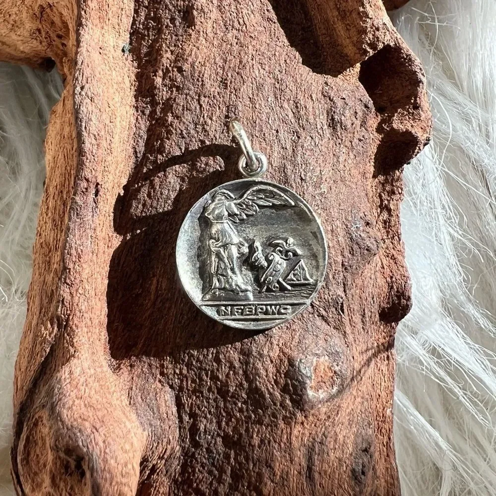 Vintage Sterling Silver Charm NFBPWC National Federation Business Professional
